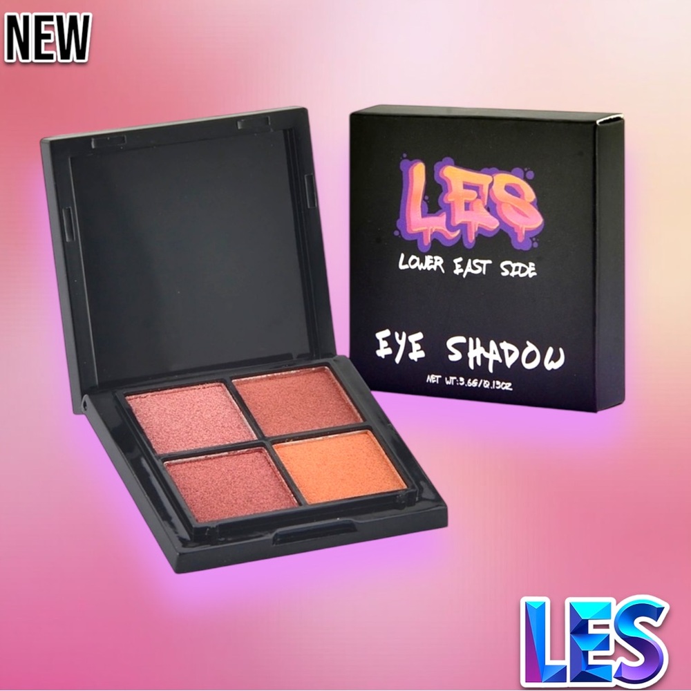 New LES Beauty (Lower East Side) Punk Rock Eyeshadow Squad Palette - Picture 1 of 7